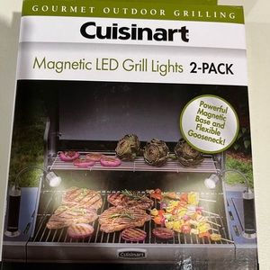Magnetic LED grill lights